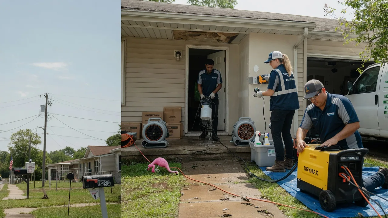 Storm Damage Water Removal in Christiansburg, VA near me